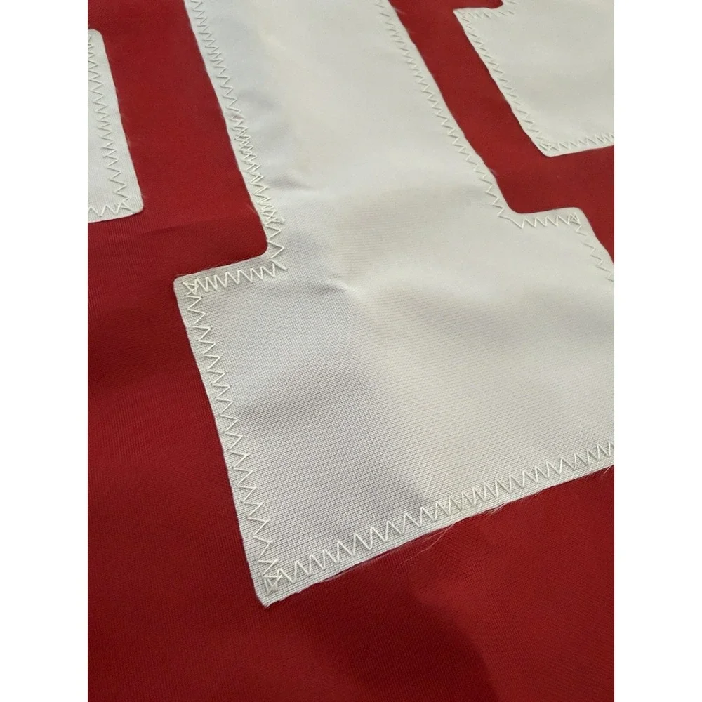 Indiana Hoosiers Football Flag Red White 42